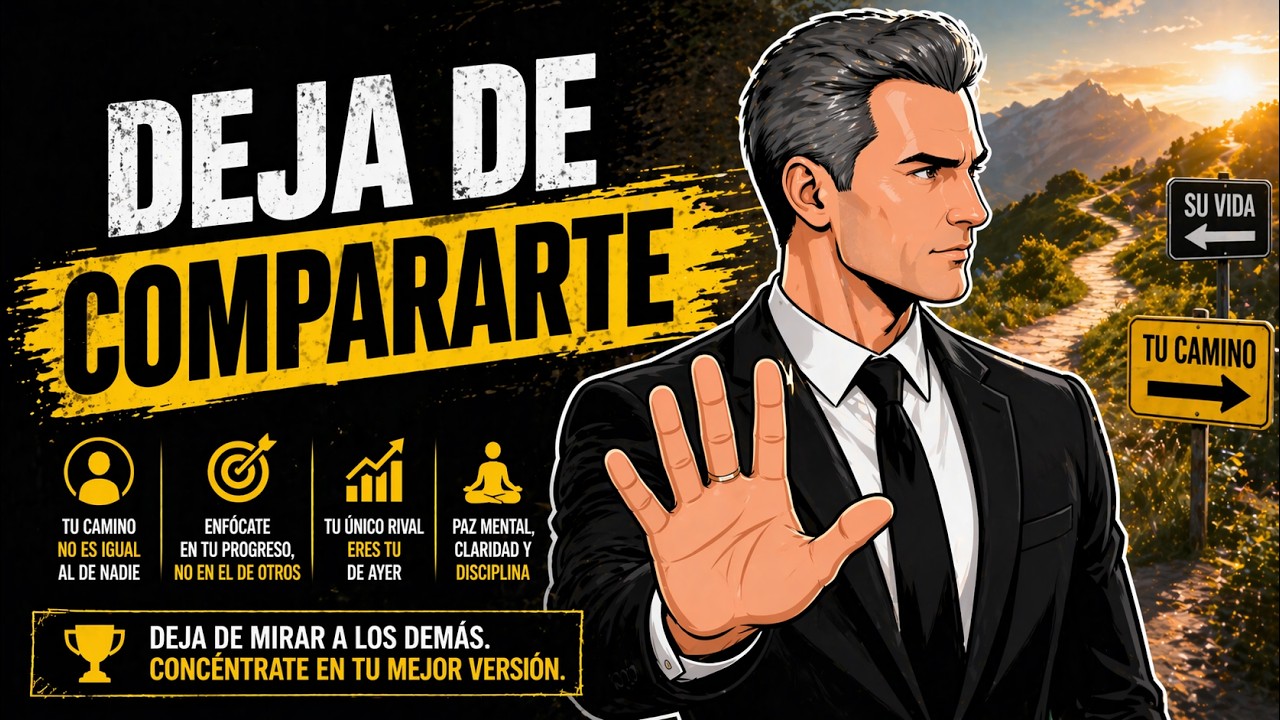 Deja de compararte con los demás y empieza a creer en ti