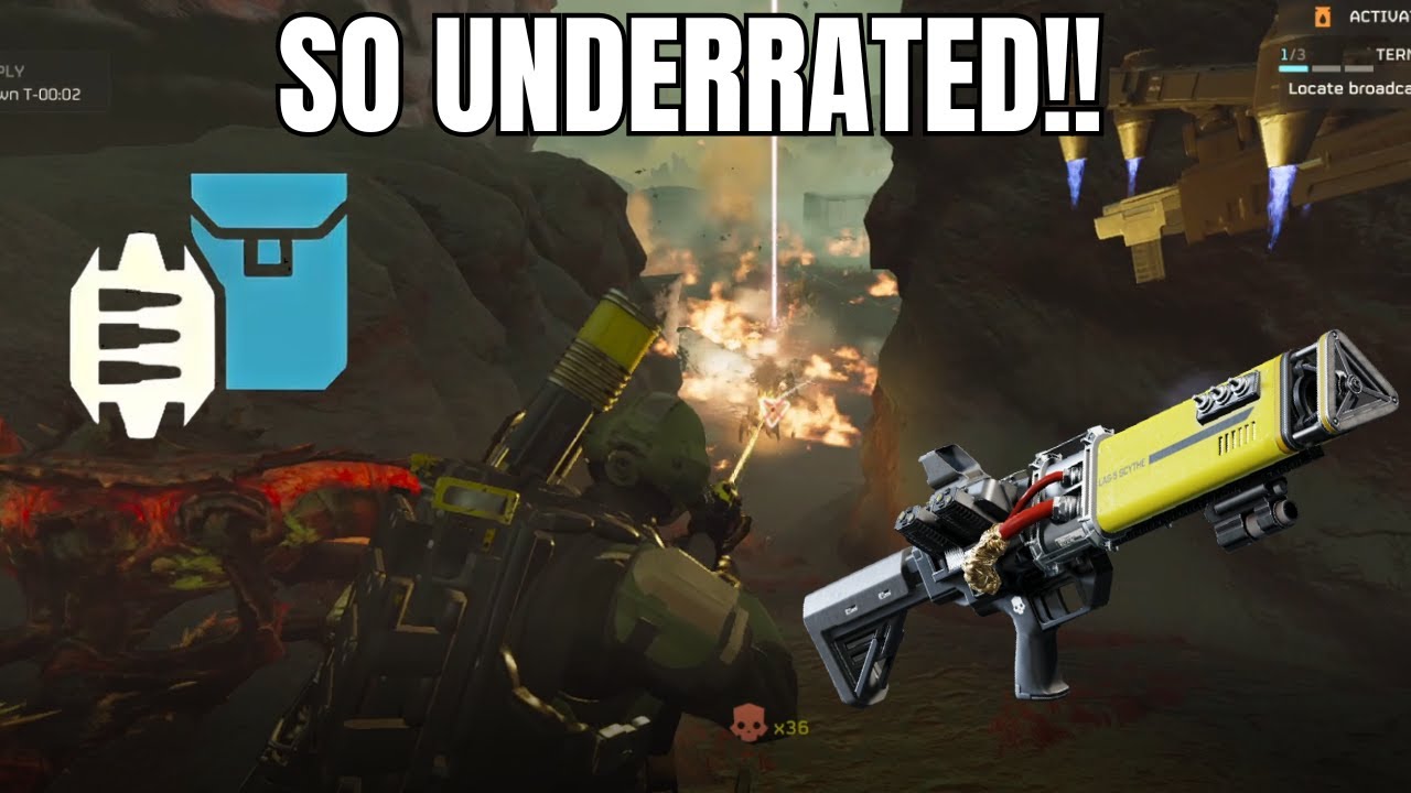 I Got 1200 KILLS Using The Most UNDERRATED WEAPON AND BACKPACK In Helldivers 2 (Solo Super Helldive)
