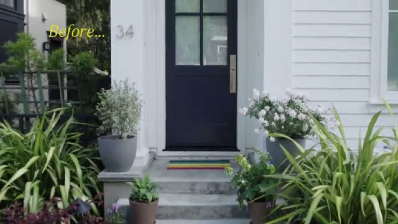 How To Paint Your Front Door: Inside and Out