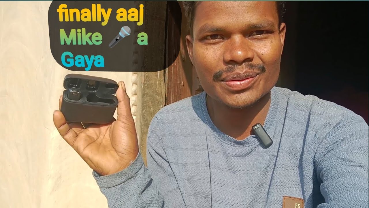 Finally Aaj Mic 🎤 आ गया wireless mic#lolravindravlogs 