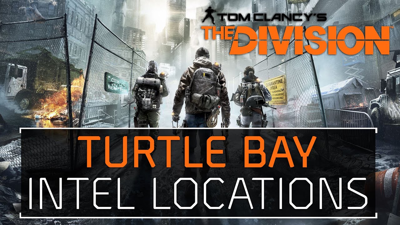 The Division • Turtle Bay Intel Locations Echos, Guides, Phones, Incidents, Agents, & Drones