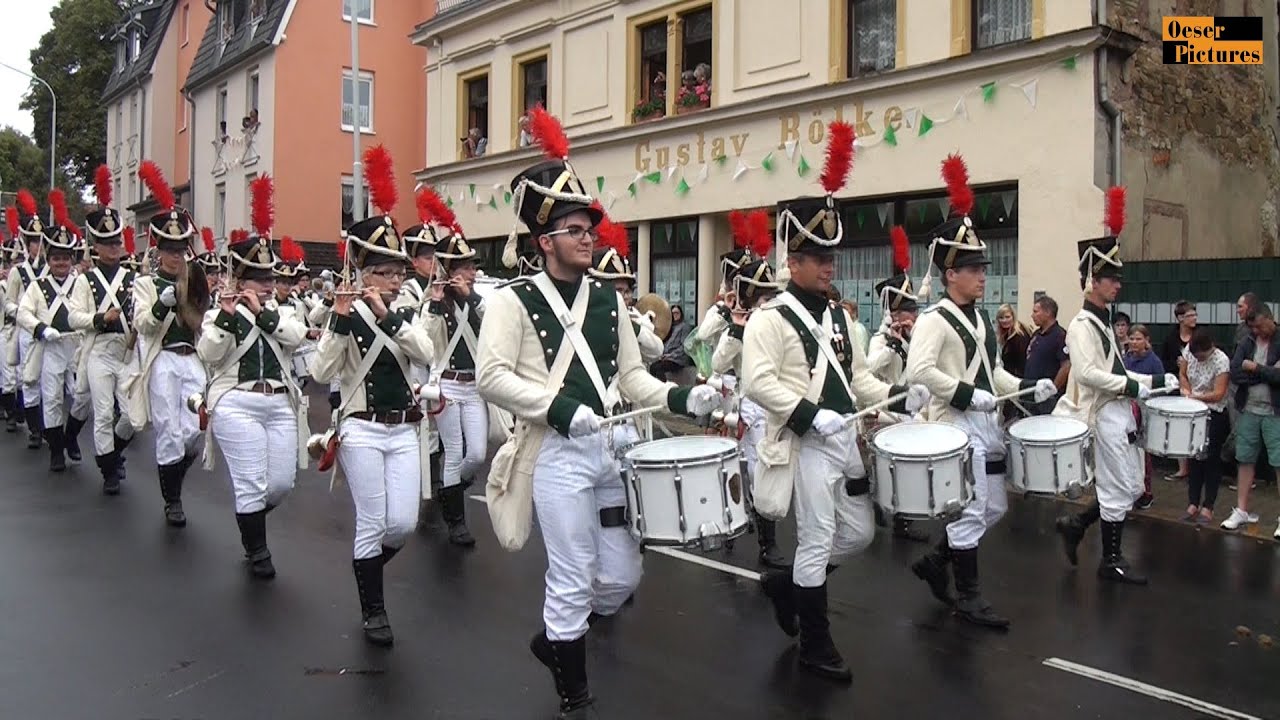Tag der Sachsen 2016 - der Festumzug Teil 1 Limbach Oberfrohna einfach historisch