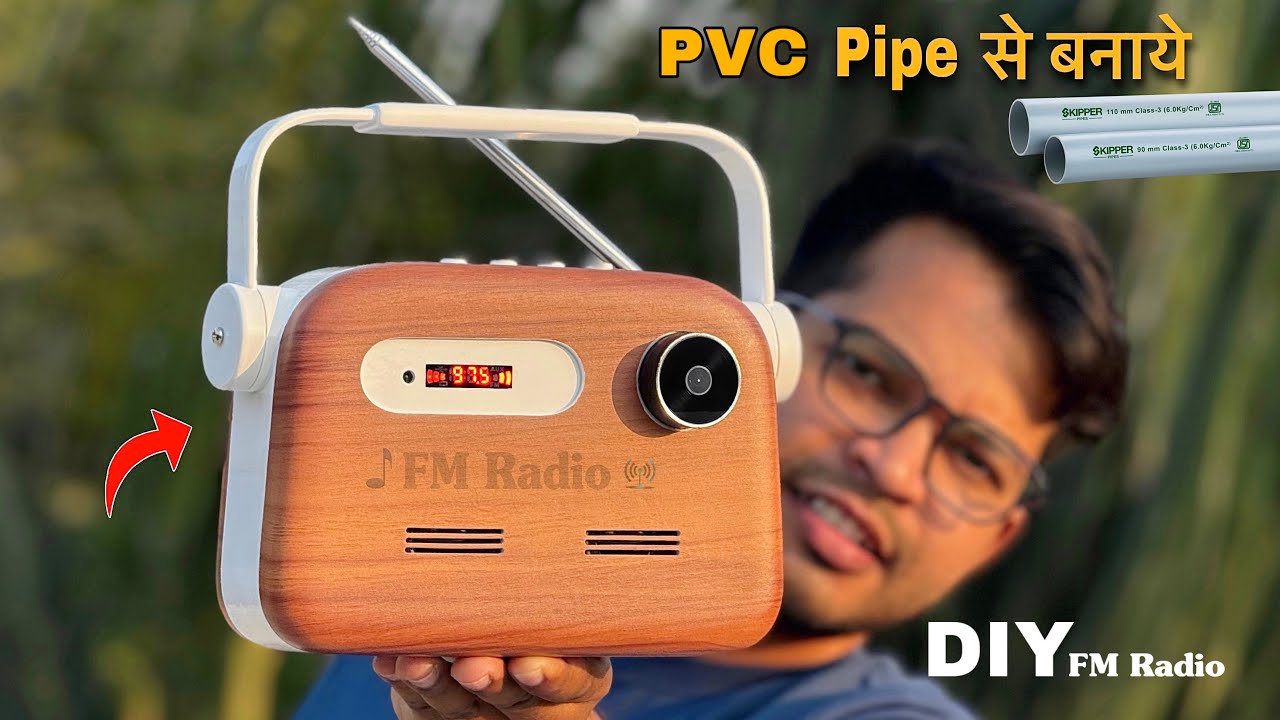 How To Make FM Radio Using PVC Pipe At Home || FM Radio With ब्लूटूथ Speaker कैसे बनाये