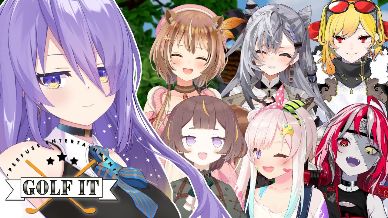 【Golf It】Start of a beautiful friend-chip【holoID】