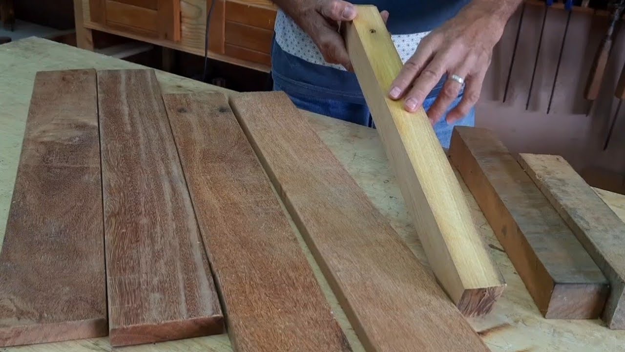 Lindo projeto de marcenaria com cumaru e garapeira 
