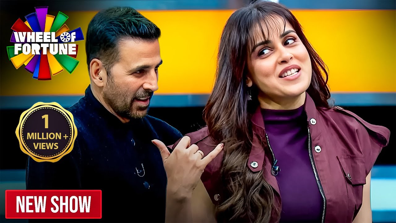 Akshay Kumar | Genelia के तेवरों ने Akshay को कर दिया Mute! | Wheel of Fortune | New Show