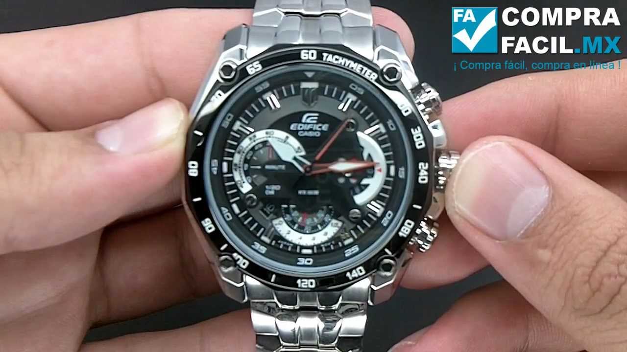 Reloj Casio Edifice EF550 - CompraFacil.mx