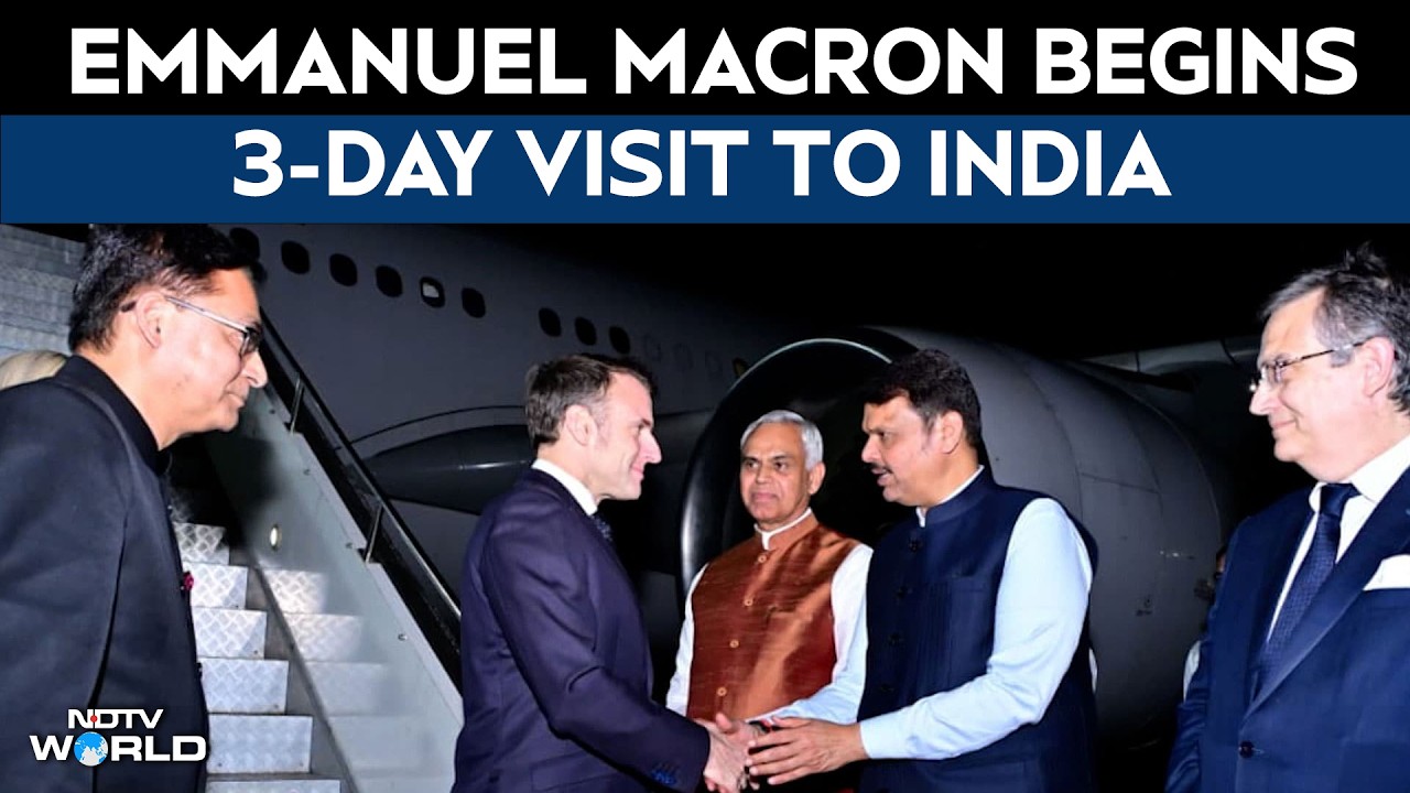 India AI Impact Summit | French President Emmanuel Macron Lands In India, Begins 3-Day Visit