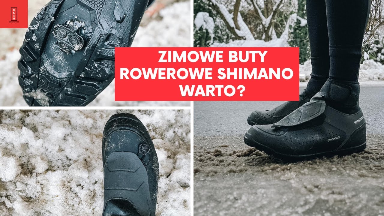 Zimowe buty rowerowe za mniej niż 500 zł - jak sprawdzają się Shimano MW5?