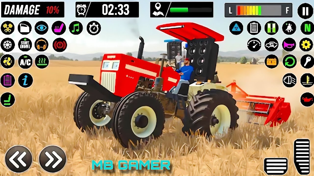 Modern Tractor Farming Driving Simulator 3D - New Tractor Games -Android Gameplay