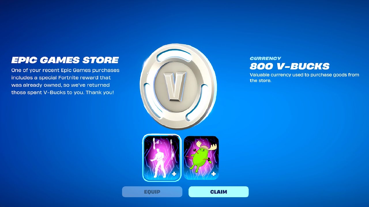 How to Get FREE 800 Vbucks and a Bundle
