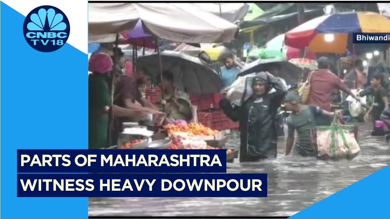 Monsoon 2023: Parts Of Maharashtra Receive Heavy Rains, IMD Issues Orange & Yellow Alert | CNBC TV18