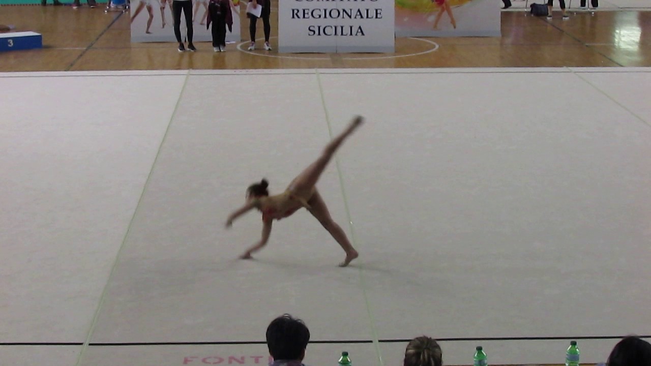 Ginnastica Ritmica Artemisia - Giulia Caruso Corpo Libero Torneo Allieve 2016