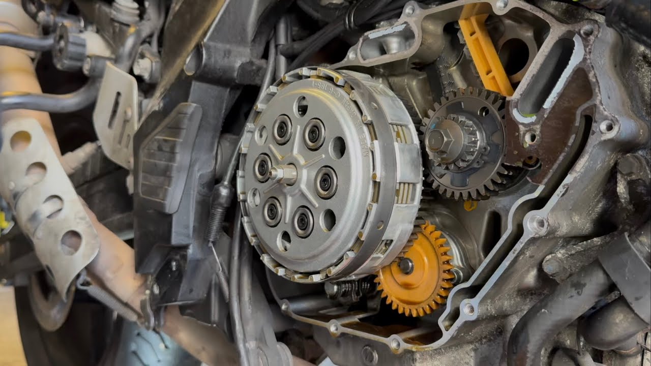 How To: Change a Clutch on a Suzuki V Strom 650.