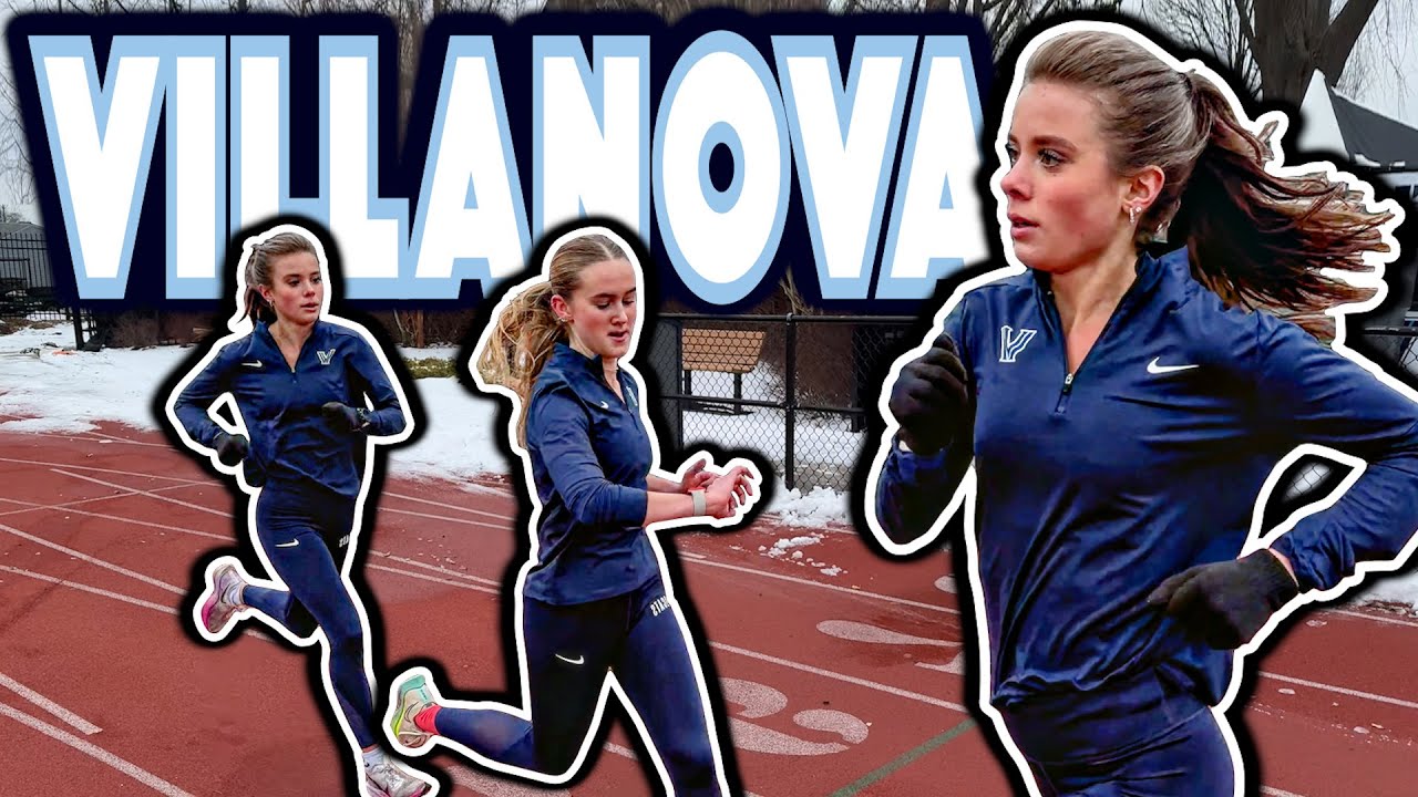 Villanova All-American Tackles 400m Repeats ft. Sadie Sigfstead
