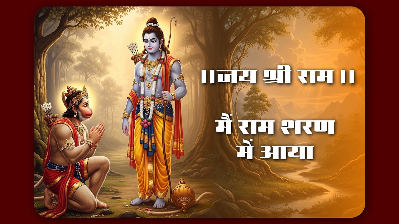 Main Ram Sharan Me Aaya | मैं राम शरण में आया | Ram Bhakti Song   Surrender to Shri Ram