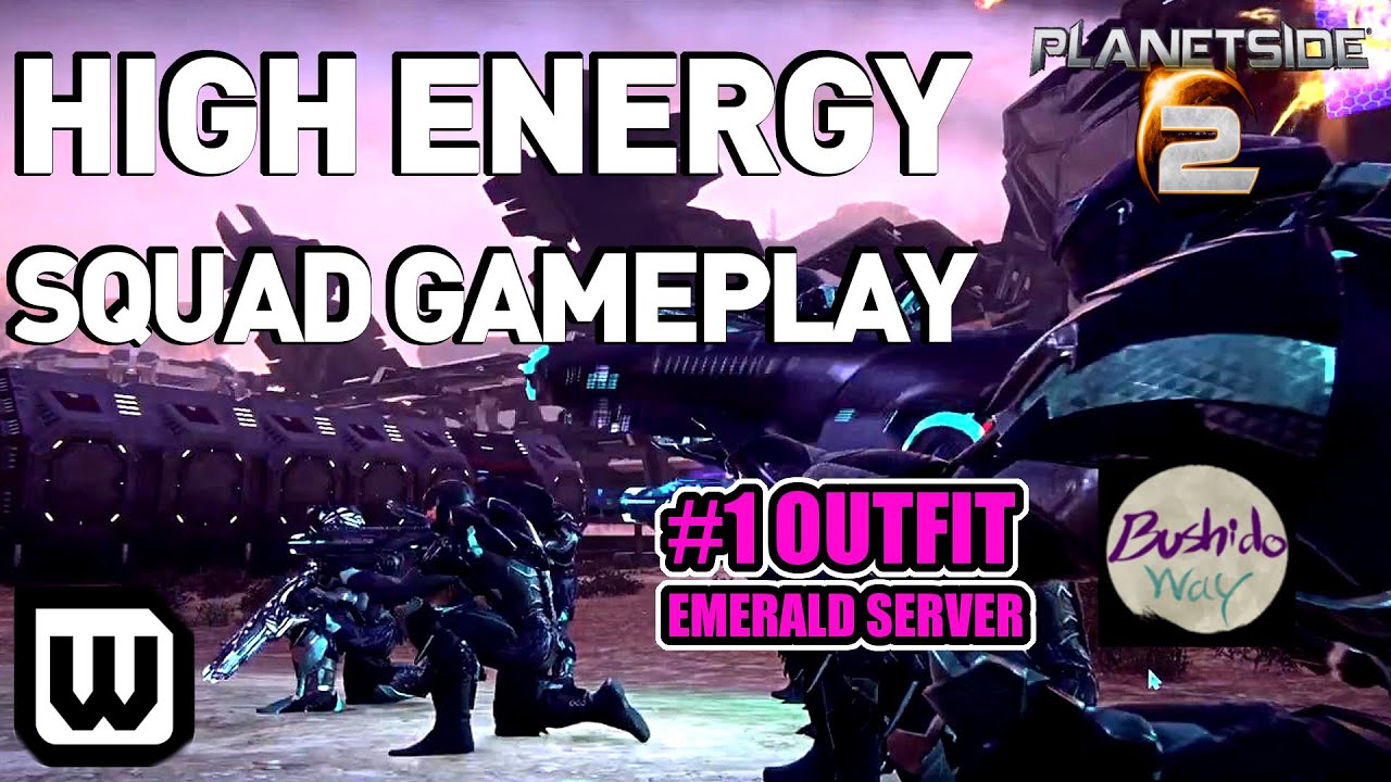 Planetside 2 Escalation: BWAE (#1 Outfit) Squad Tactics & Gameplay!