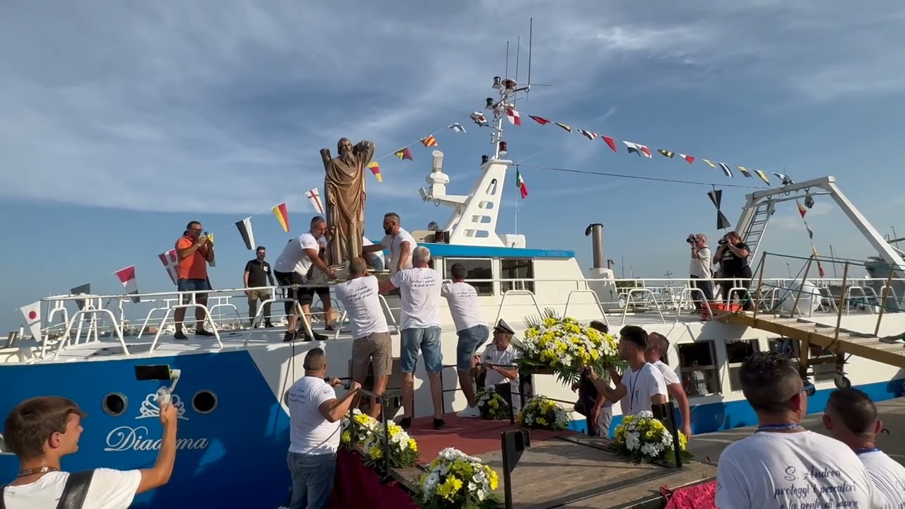 Processione Sant'Andrea 1° settembre 2024 Manfredonia