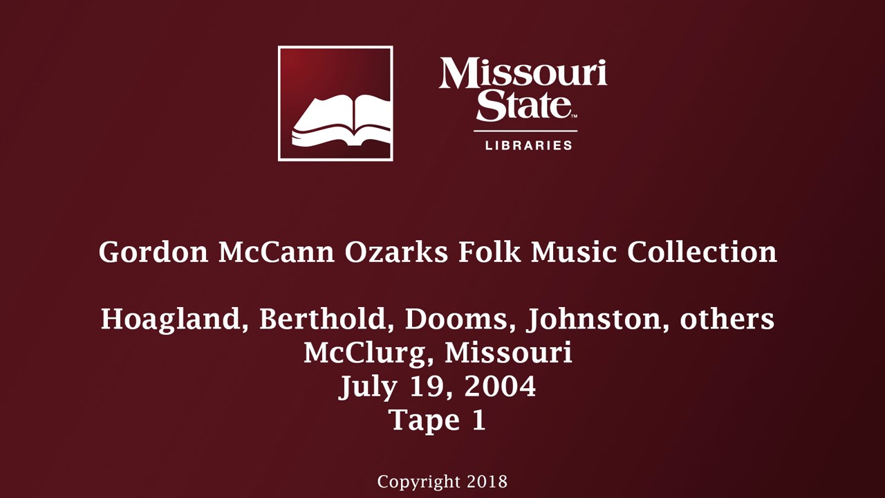 McCann: Hoagland, Berthold, Dooms, Johnston, others, July 19, 2004