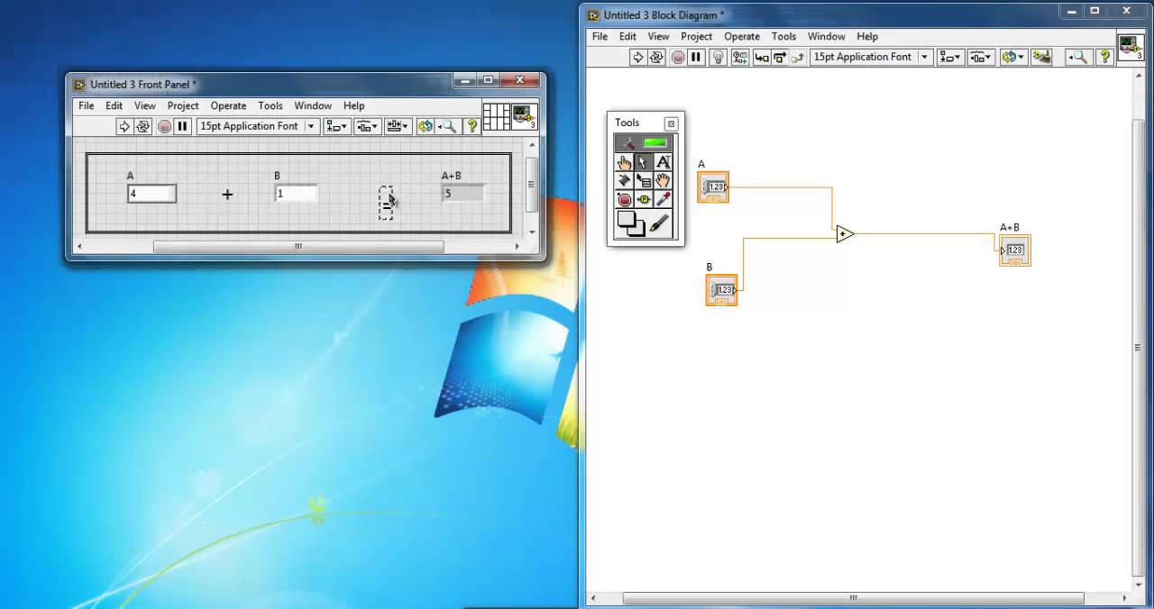 1- Navigating LabVIEW _ Part 1 مقدمة عن اللاب فيو الجزء الاول -
