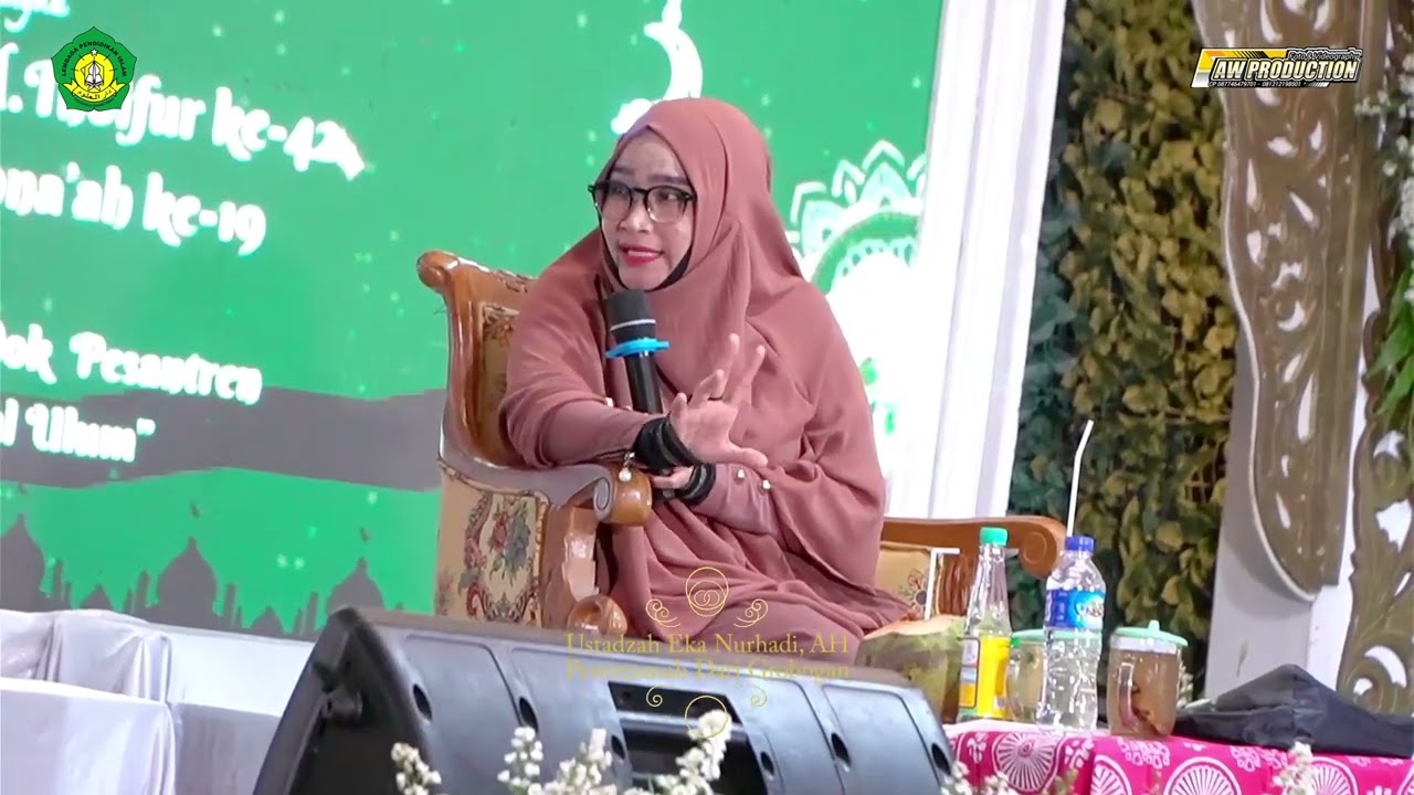 Ustadzah Eka Nurhadi, AH Penceramah Dari Grobogan Part 2_Khotmil Qur'an Pon Pes Darul Ulum