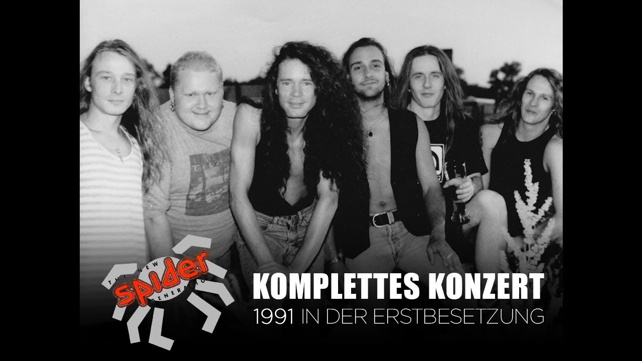 SPIDER - Coverband - Komplettes Konzert von 1991 in der Urbesetzung