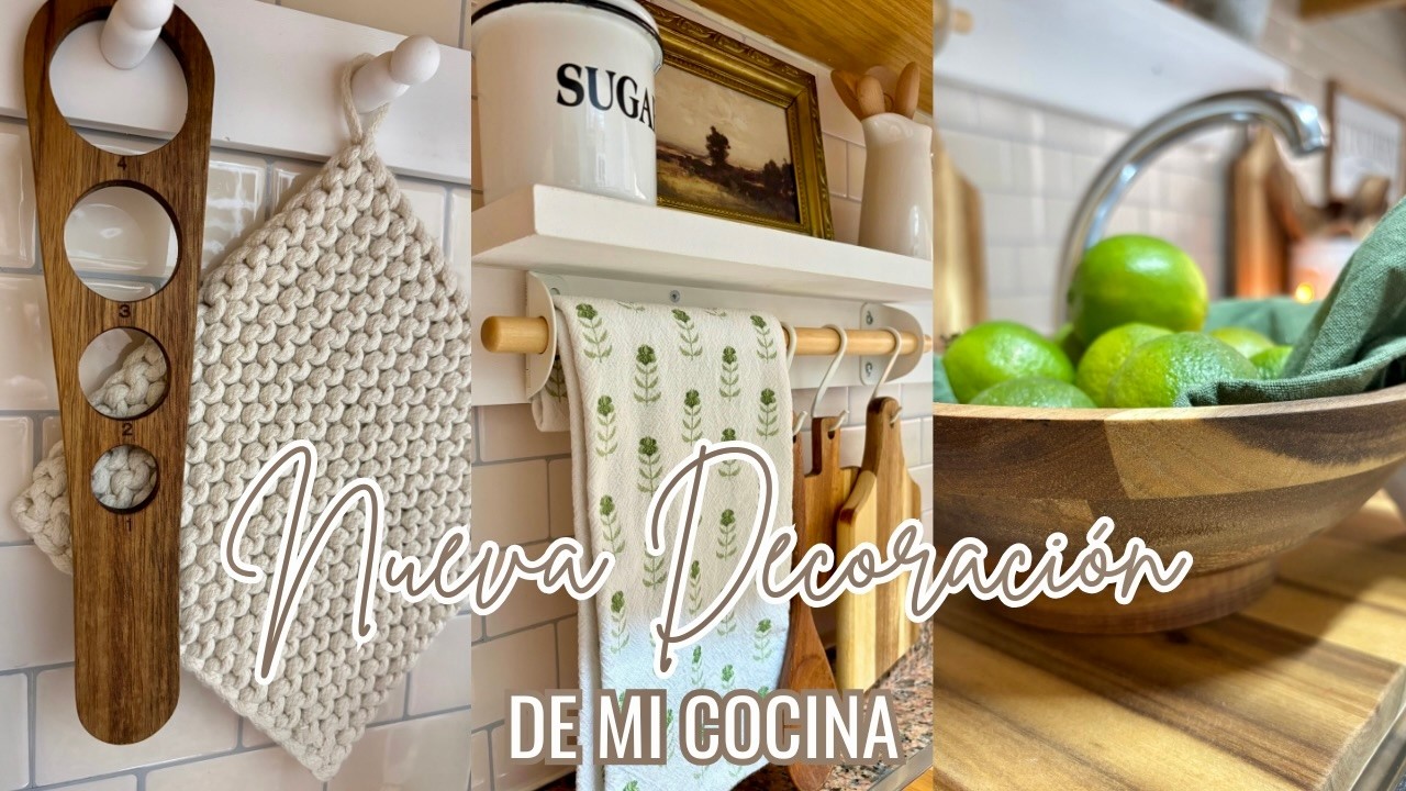 🌿 Decora Conmigo una Cocina Acogedora con Detalles Vintage