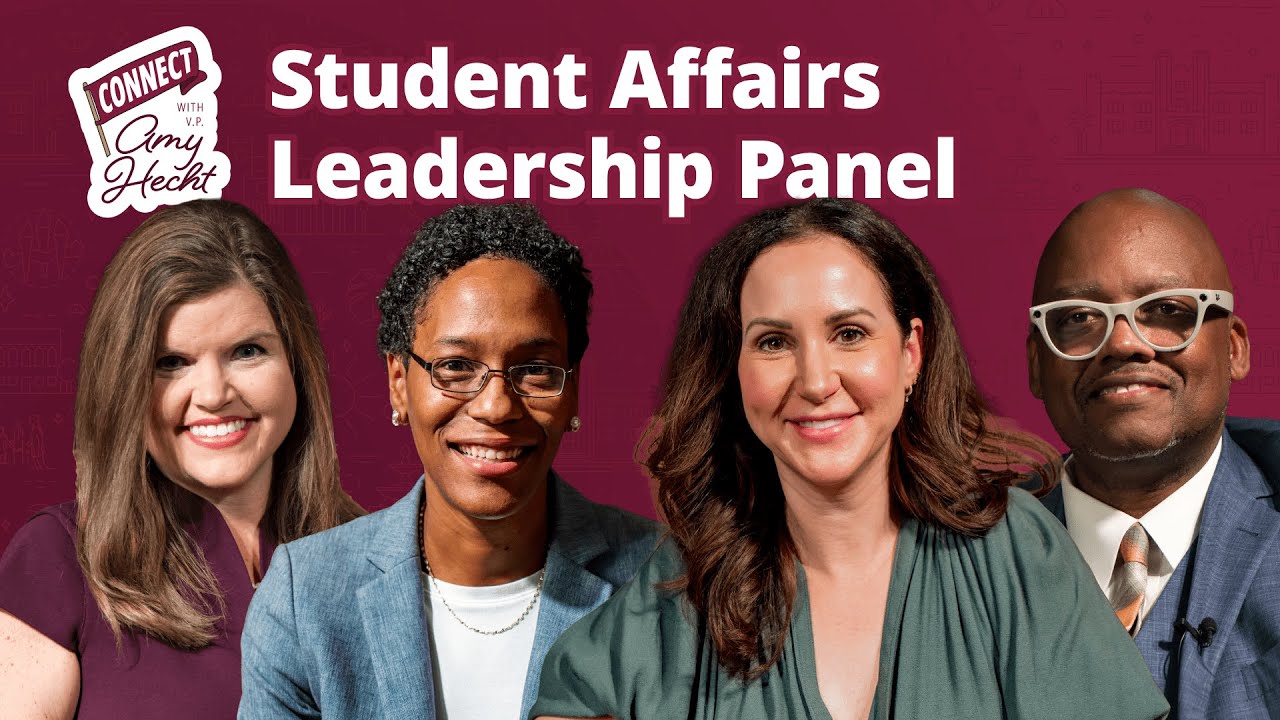 Student Affairs Leadership Panel | Connect with VP Amy Hecht Episode 9