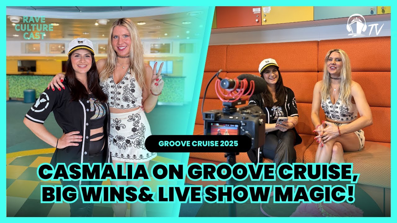 Casmalia Talks Groove Cruise, New Live Performance & Game-Changing Collabs! | Groove Cruise 2025 🛳️