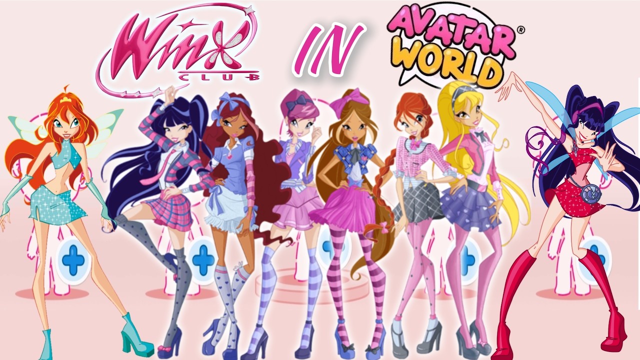 Winx Club Characters in Avatar World 🌟 | Bloom, Stella, Flora, Musa, Tecna, Aisha
