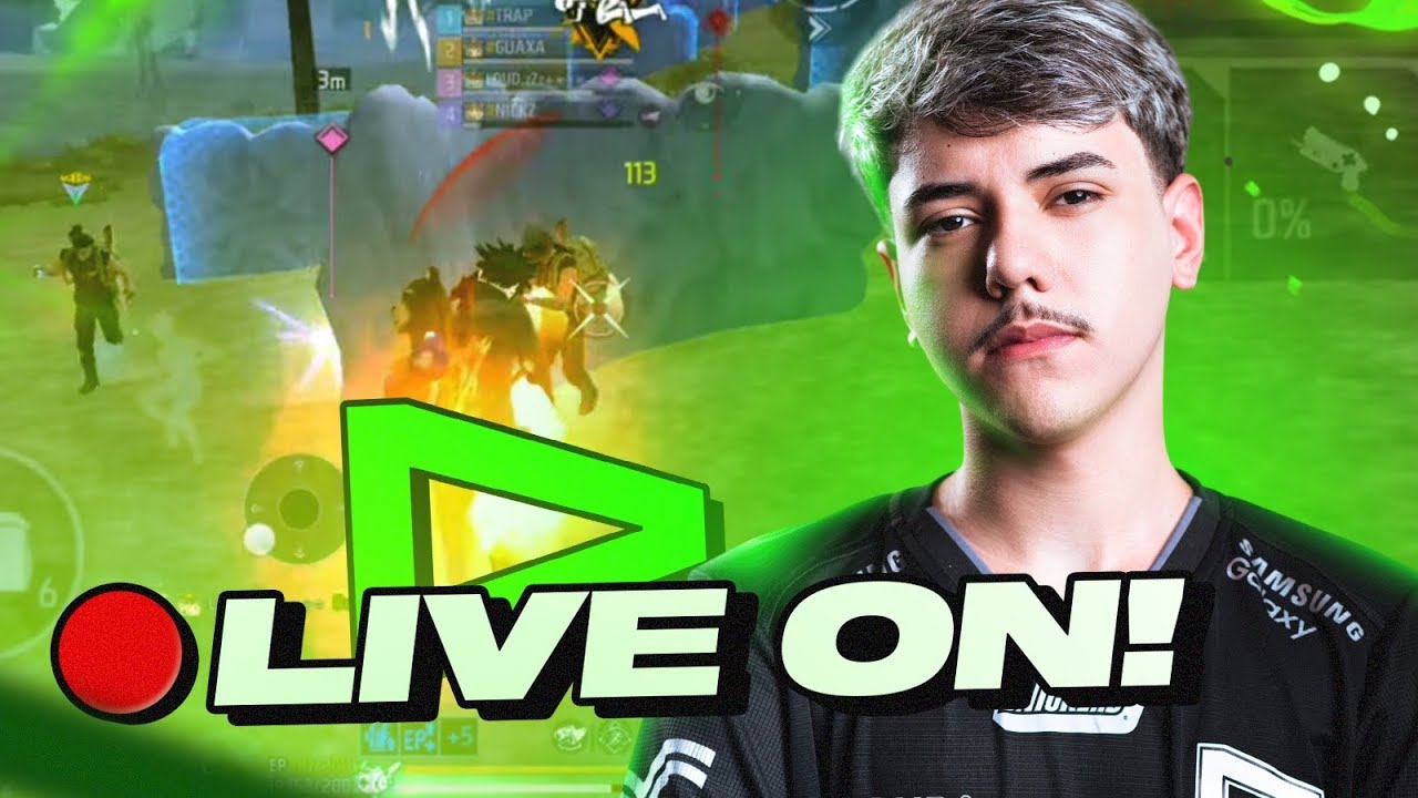 🟢🏆AGORA SOU LOUD - APOSTADO E RANK ON🟢🏆 BROTA NA RESENHA- BZP10 - FREE FIRE AO VIVO