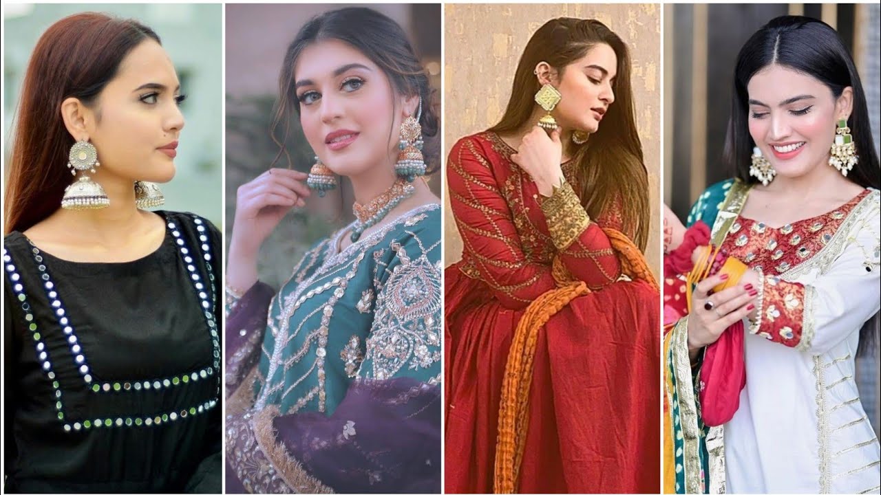 Eid makeup Looks and Hair styles