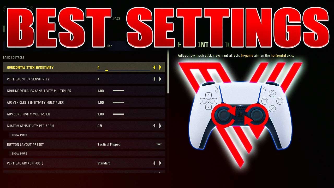 Best Controller on PC Settings for COD Vanguard! (Best settings Vanguard)