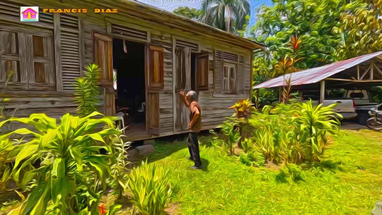 LA CASA que costó 25 dólares EN un campo de SAN FRANCISCO DE MACORIS