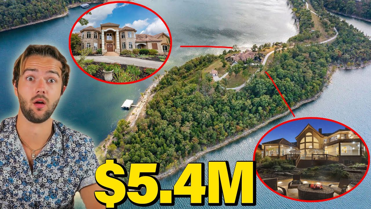 $5.4 Table Rock Lake Private MANSION | Luxury Lake Homes