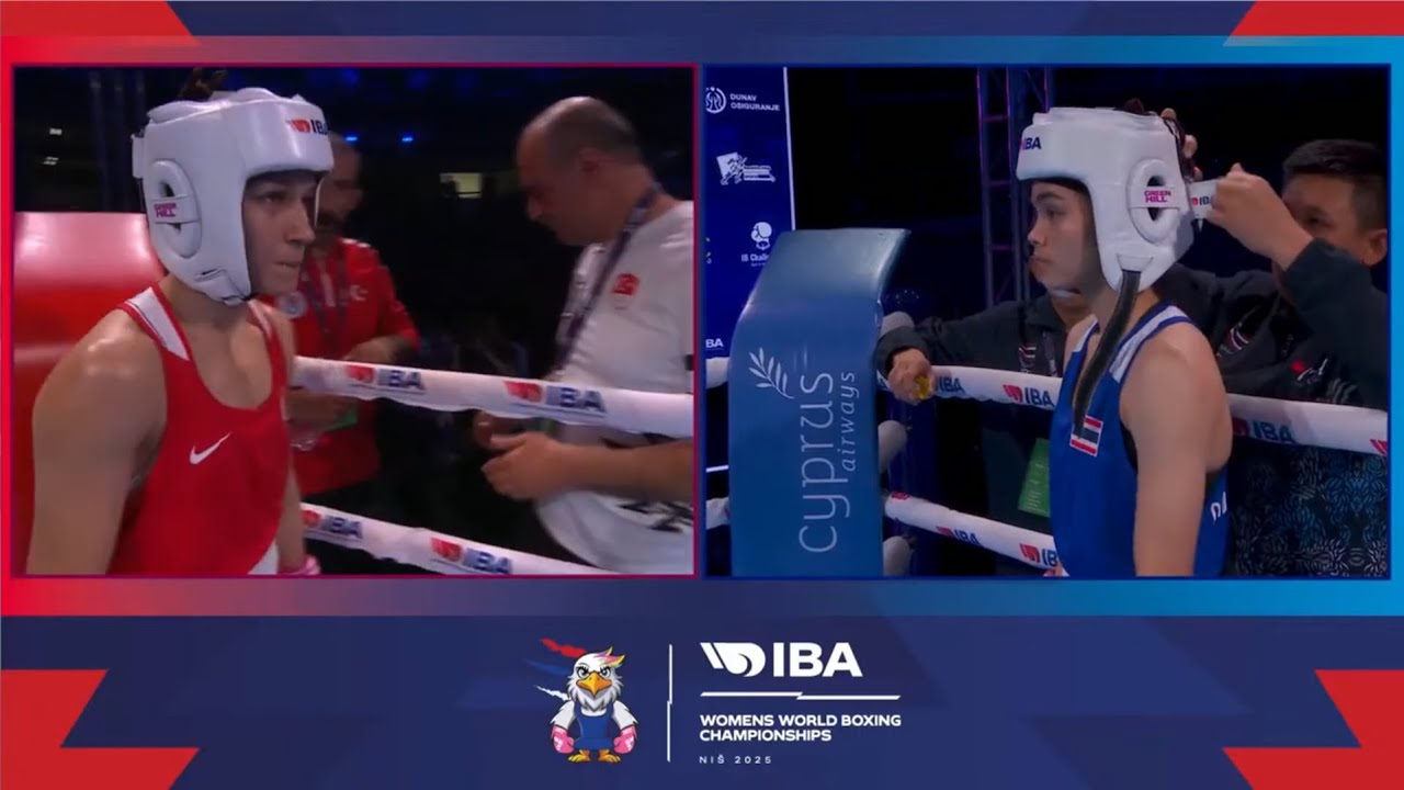 SF W54kg AKBAS HATICE (TUR) vs CHONGPRONGKLANG NATNICHA (THA) | IBA WWCHs Niš 2025