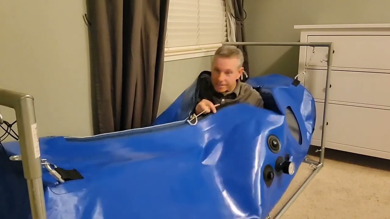 How to put yourself into a Newtowne Hyperbaric Chamber.