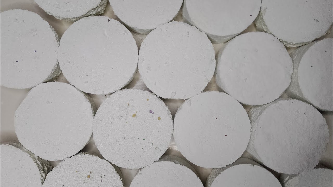 Plain gym chalk crushing|soft crunchy 