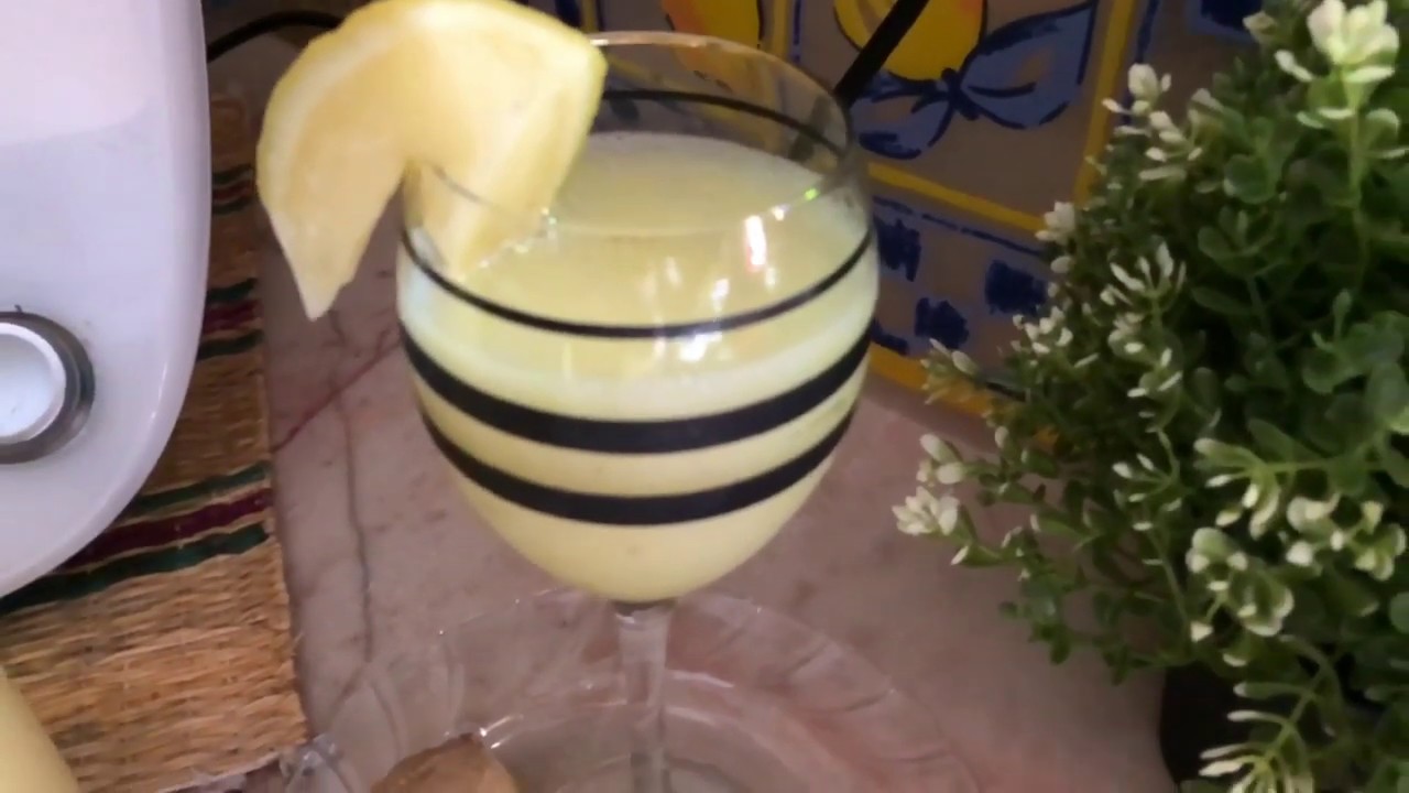 Citronnade au gingembre 🍋🍋au Thermomix عصير اقتصادي ومنعش الحامض بالجنجبيل مع فاطمة