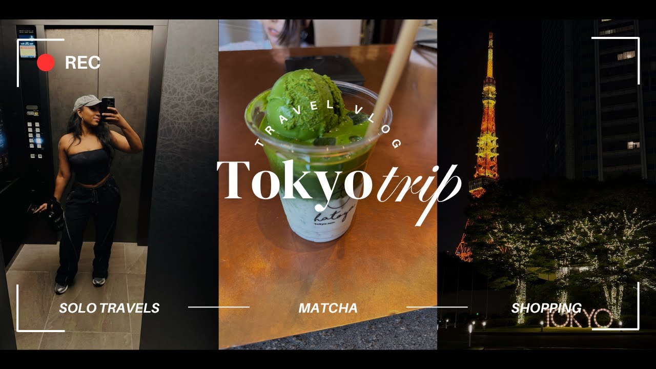 1 day in Tokyo: I got lost + found the Marukyu Koyamaen matcha + trying Starbucks espresso martini!