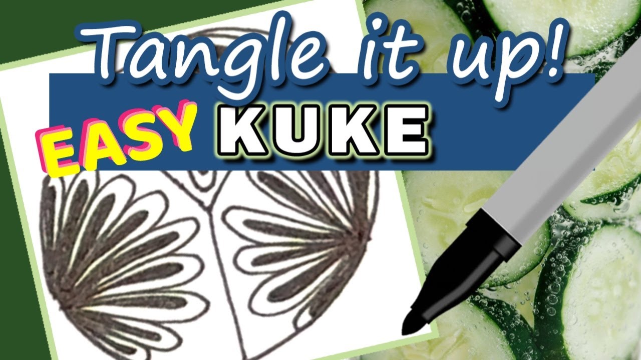 How to draw Zentangle 