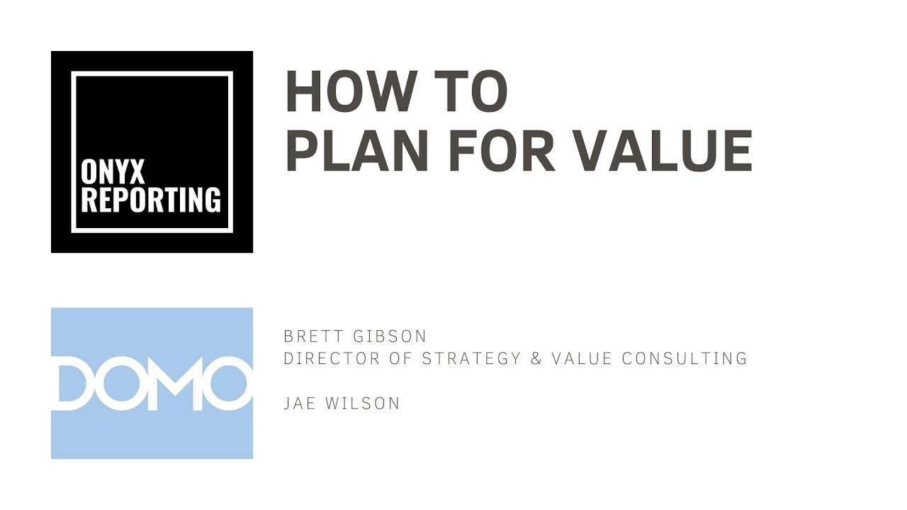 Domo Interview - Getting Value out of Data w. Brett Gibson