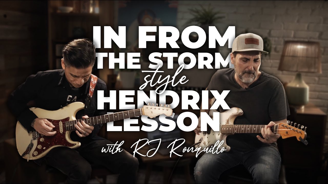 In From The Storm Style Hendrix Lesson With  RJ Ronquillo Beyond The Pentatonic Leads And Tones Tips