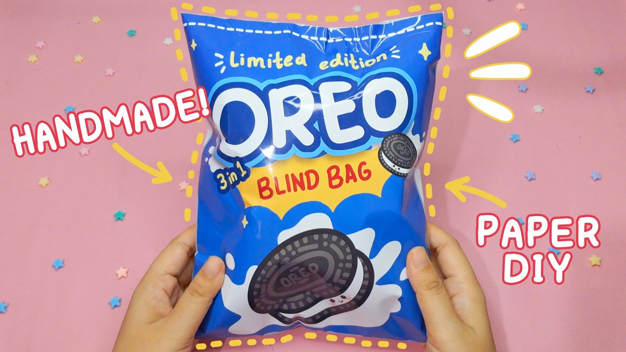 What&rsquo;s inside? DIY Oreo Paper Blind Bag Unboxing!