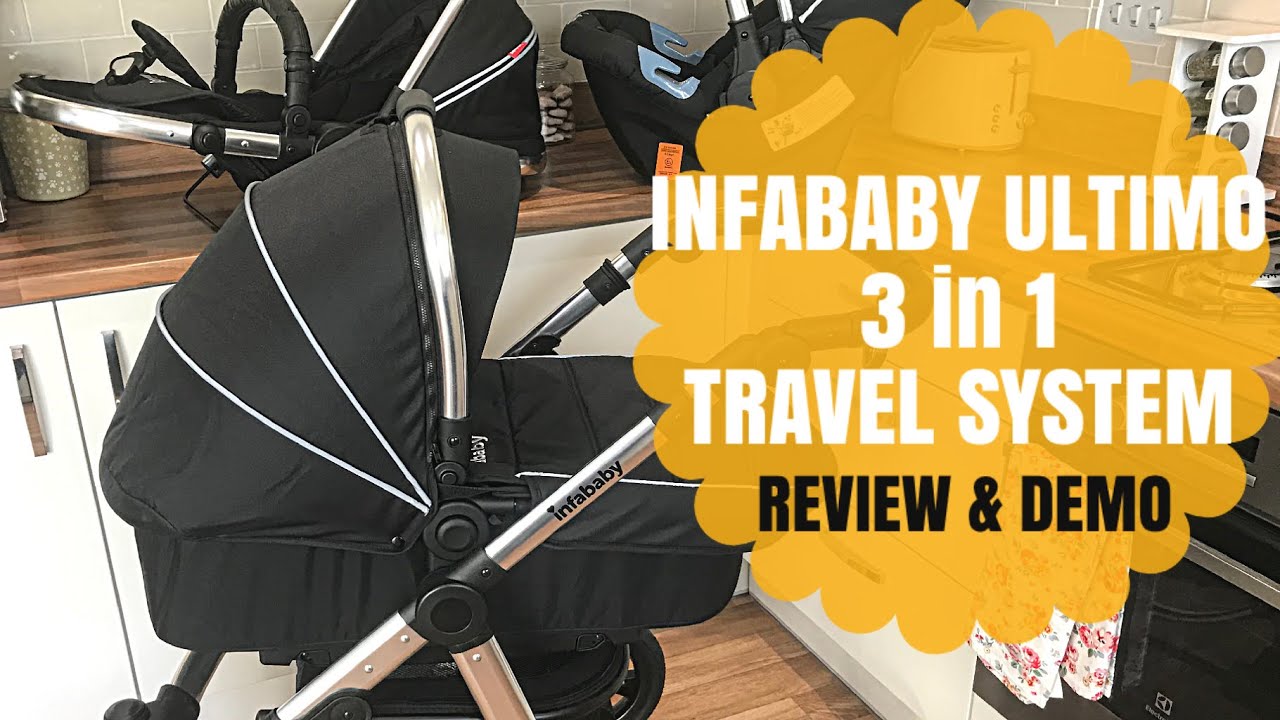 ОБЗОР И ДЕМО-ВЕРСИЯ КОЛЯСКИ INFABABY ULTIMO 3-в-1 | Лора Кавана