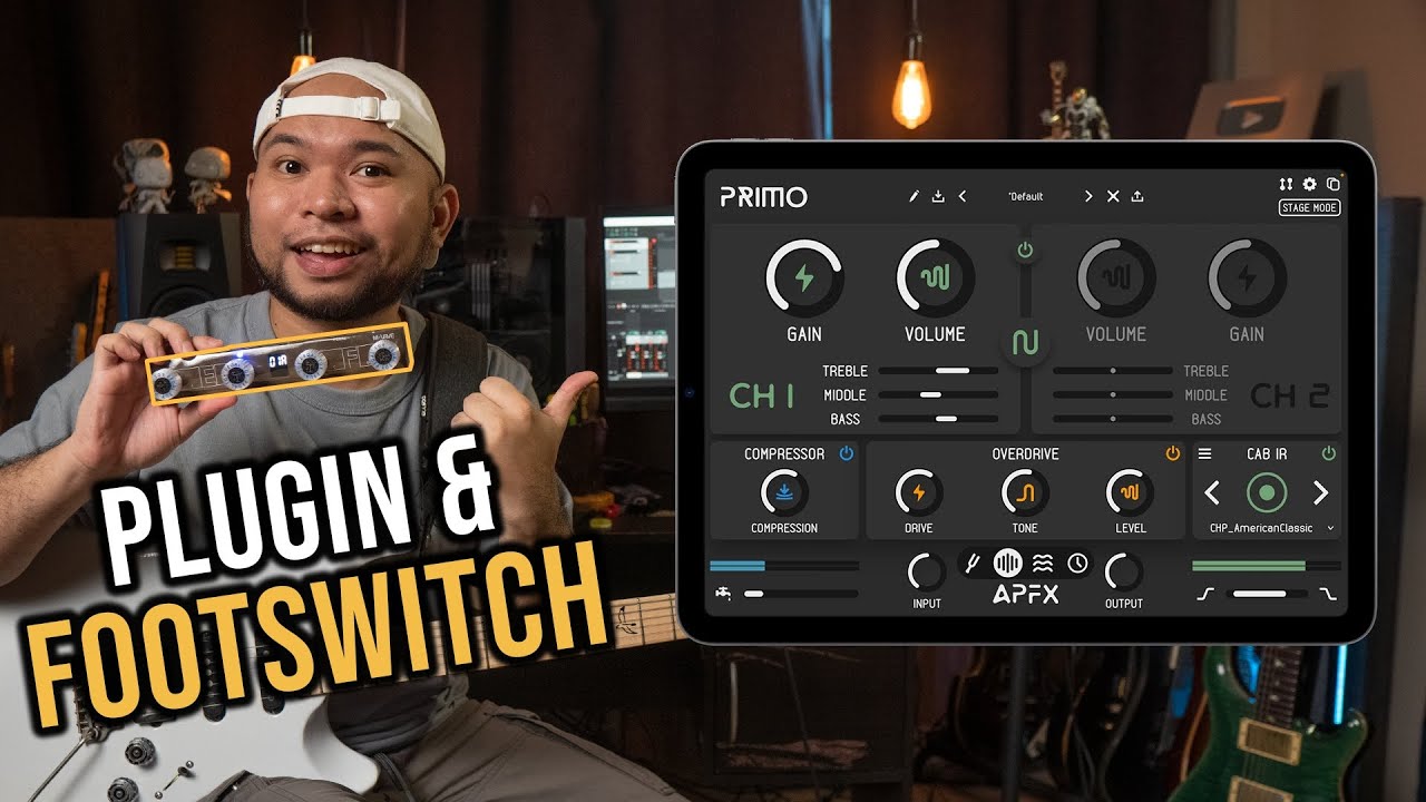 Plugin + Bluetooth MIDI Pedal = Live Rig?! | MVave Choco Plus + APFX Primo