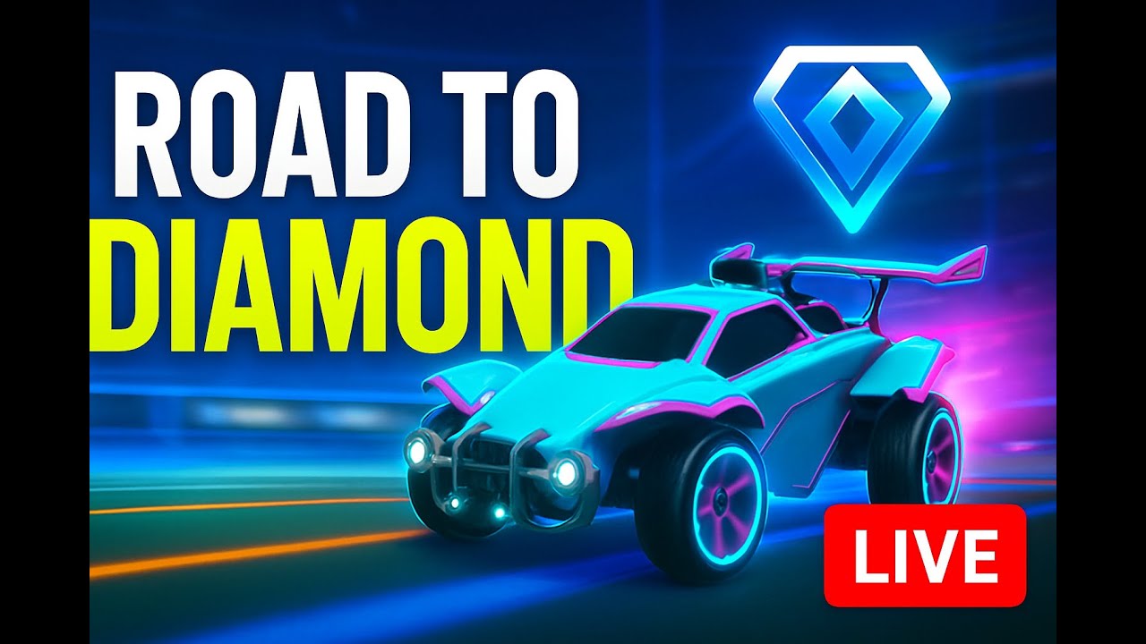 From Plat to Diamond - Rocket League Grind Day 5