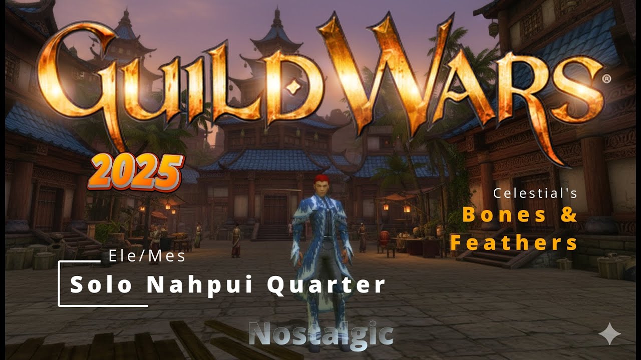 GuildWars: 2025 The Ultimate ELE/MES HardMode Solo Nahpui Quarter Farm!