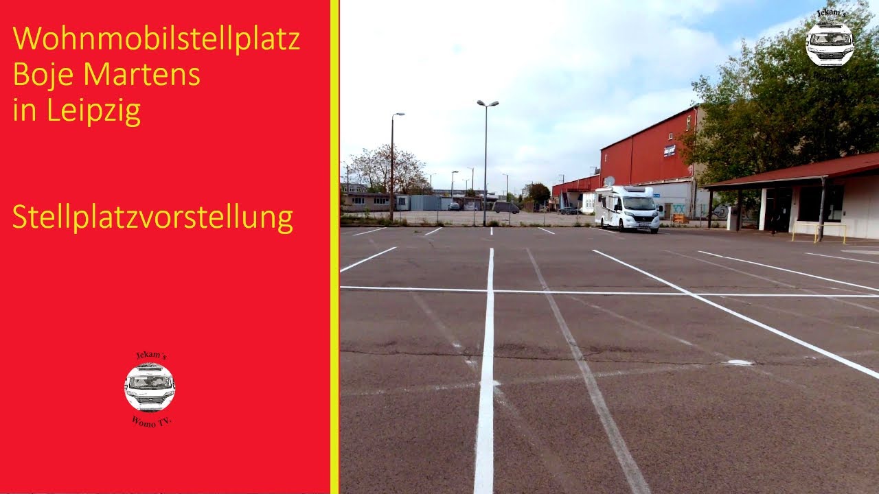 Wohnmobilstellplatz Leipzig- innenstadtnah- Boje Martens