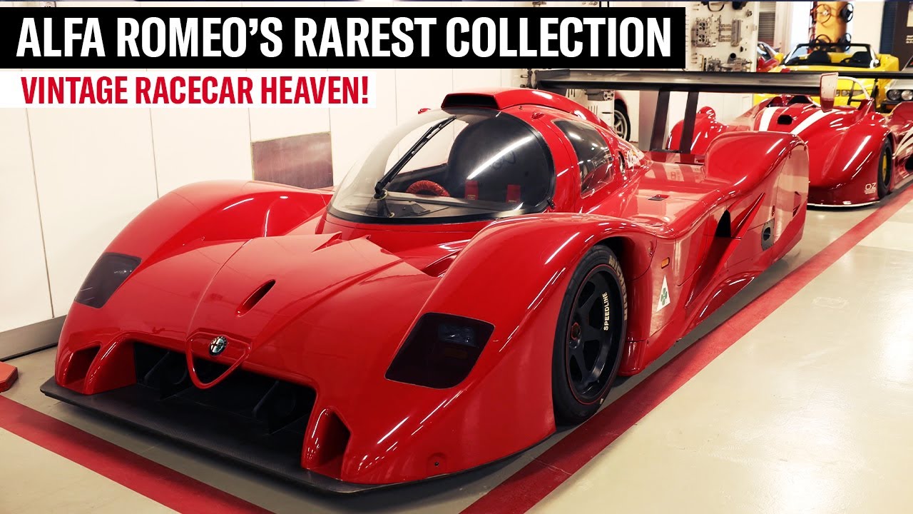 Exploring Alfa Romeo's Secret Race-car Collection!